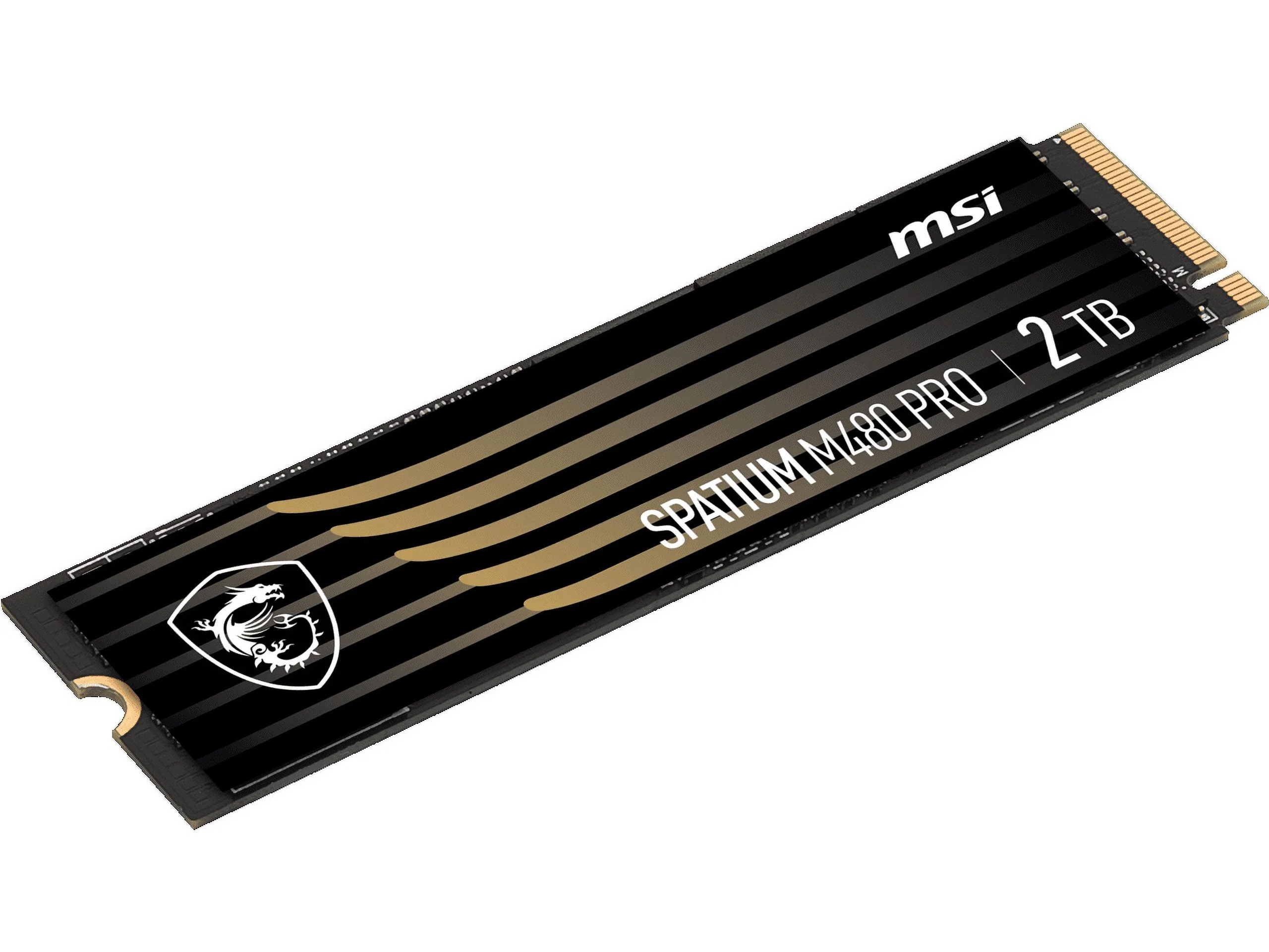 MSI SSD SPATIUM M480 PRO PCIe 4.0 NVMe M.2 2TB Internal Solid State Drive (SSD)