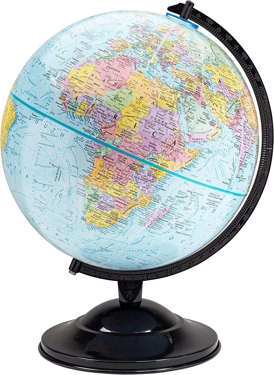 Globe 12 inch - Blue Ocean Educational Raised Relief Political - 2022 Country Lines