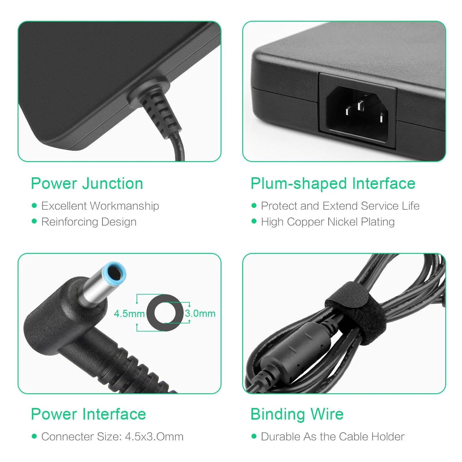 200W New OEM 19.5V 10.3A AC Adapter Charger For HP ZBook 17 G3 G4 815680-002