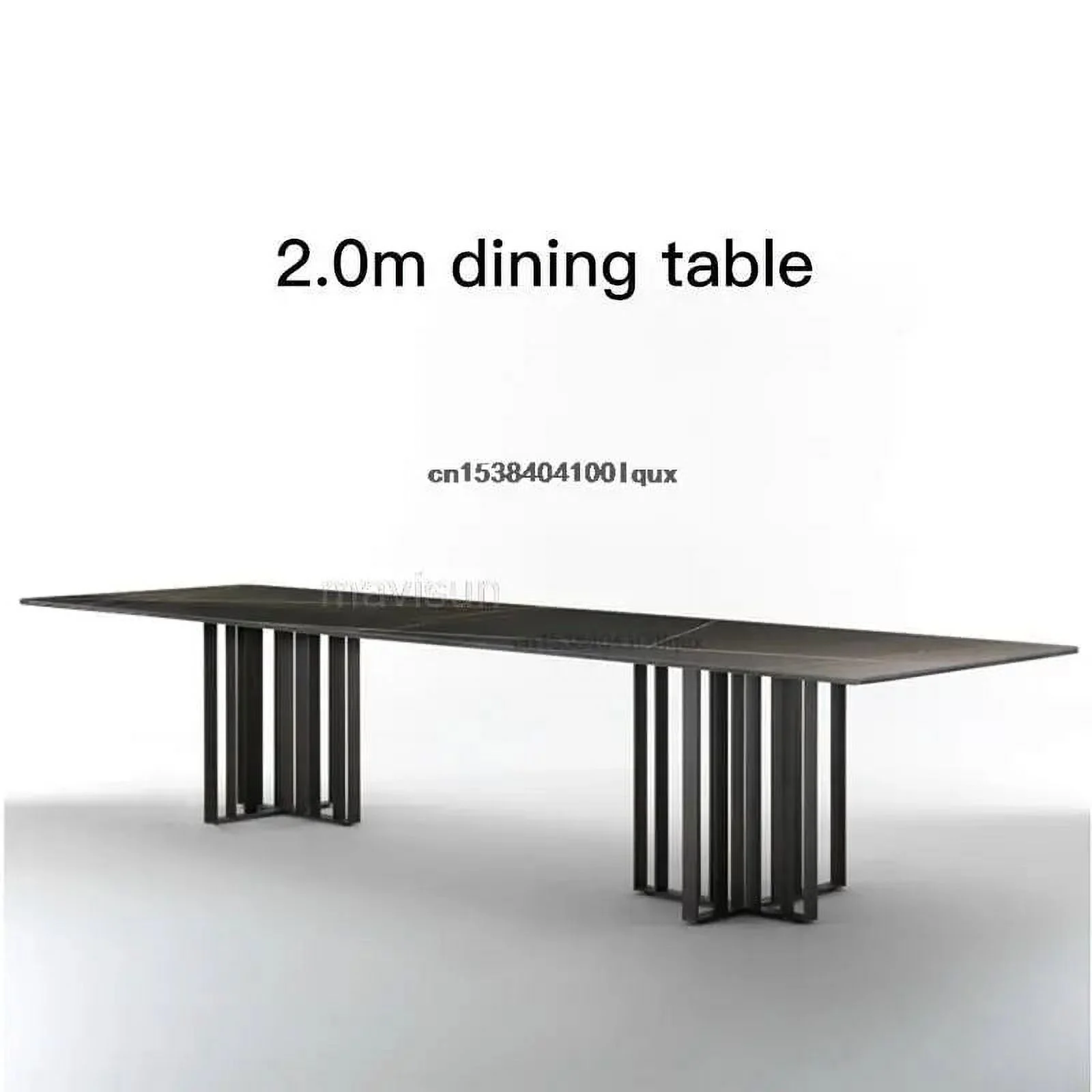 Nordic Style Marble Board Dining Table For Large Apartment Italian Post Modern Minimalist Custom Table Set Dining Room Furniture