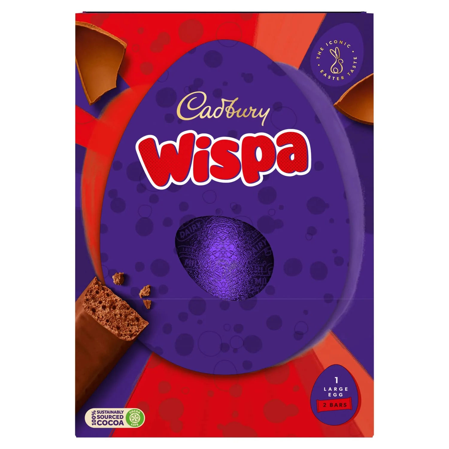 Cadbury Wispa Large Egg 182.9G