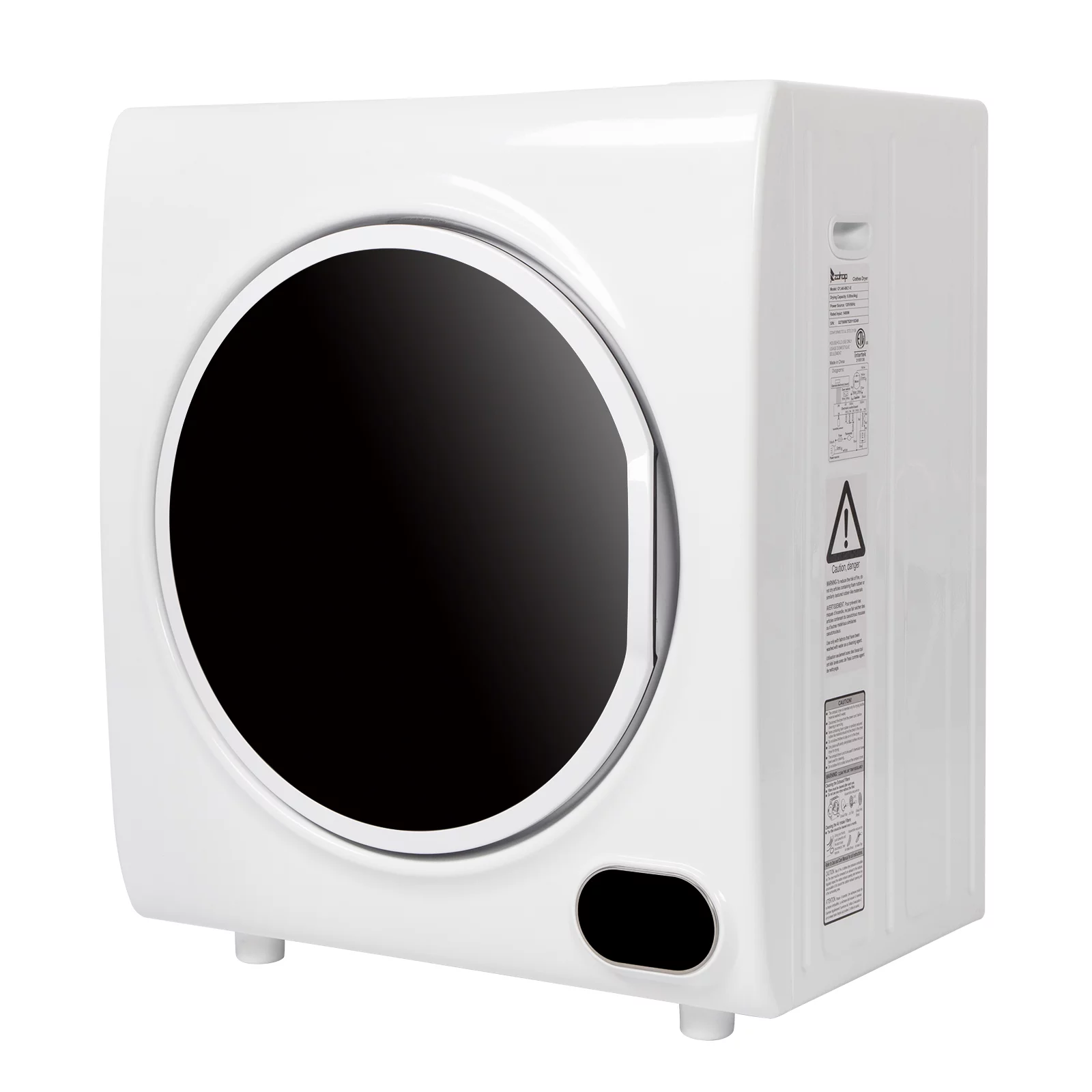 SalonMore  2.6 cu.ft Compact Laundry Dryer, White