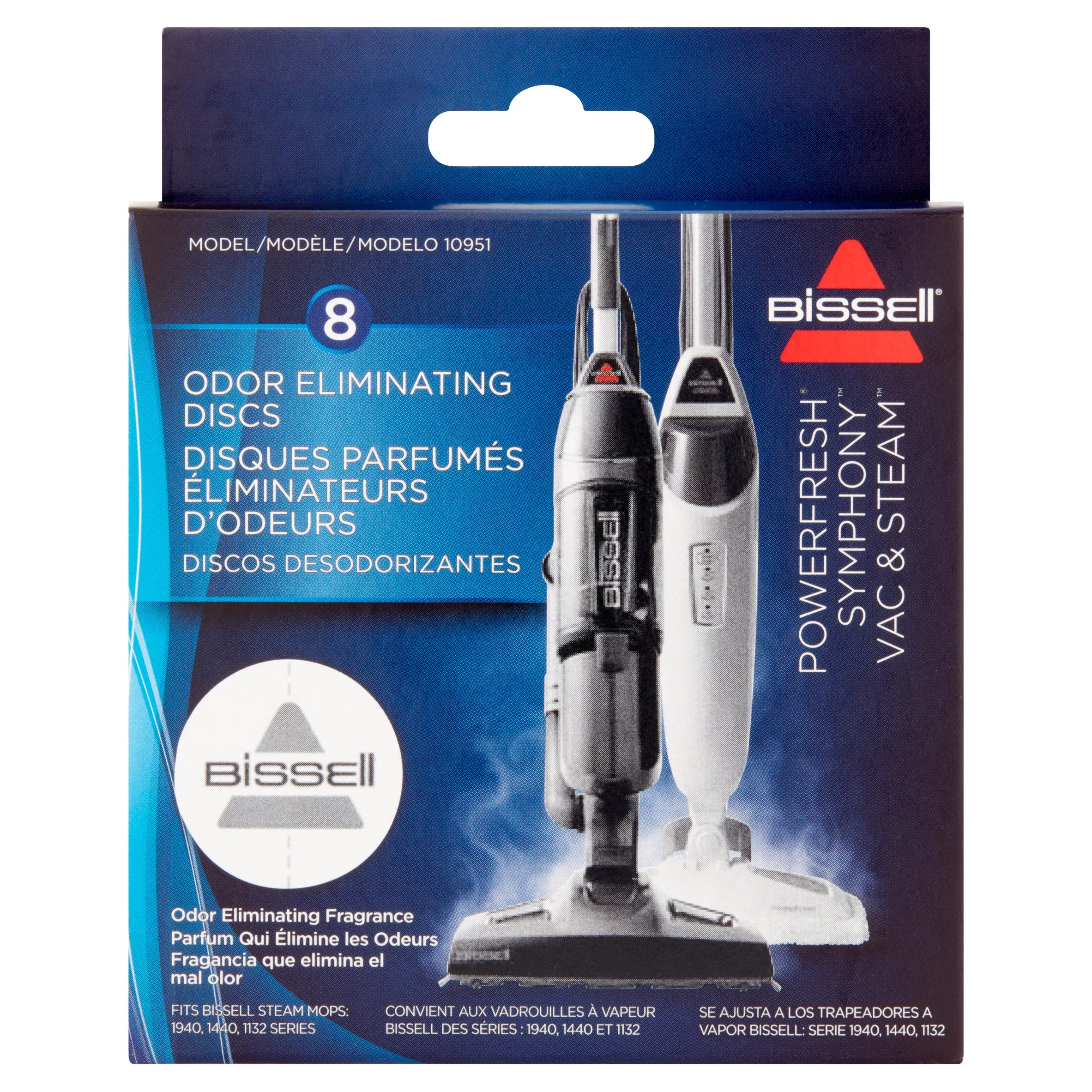 Bissell Powerfresh Pet Odor Eliminating Scent Discs for Steam Mop 1940/W - 10951