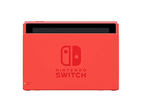 Nintendo Switch Game Console - Black (HAC-001(-01) w/ OEM Blue/Red Joycon (Renewed)