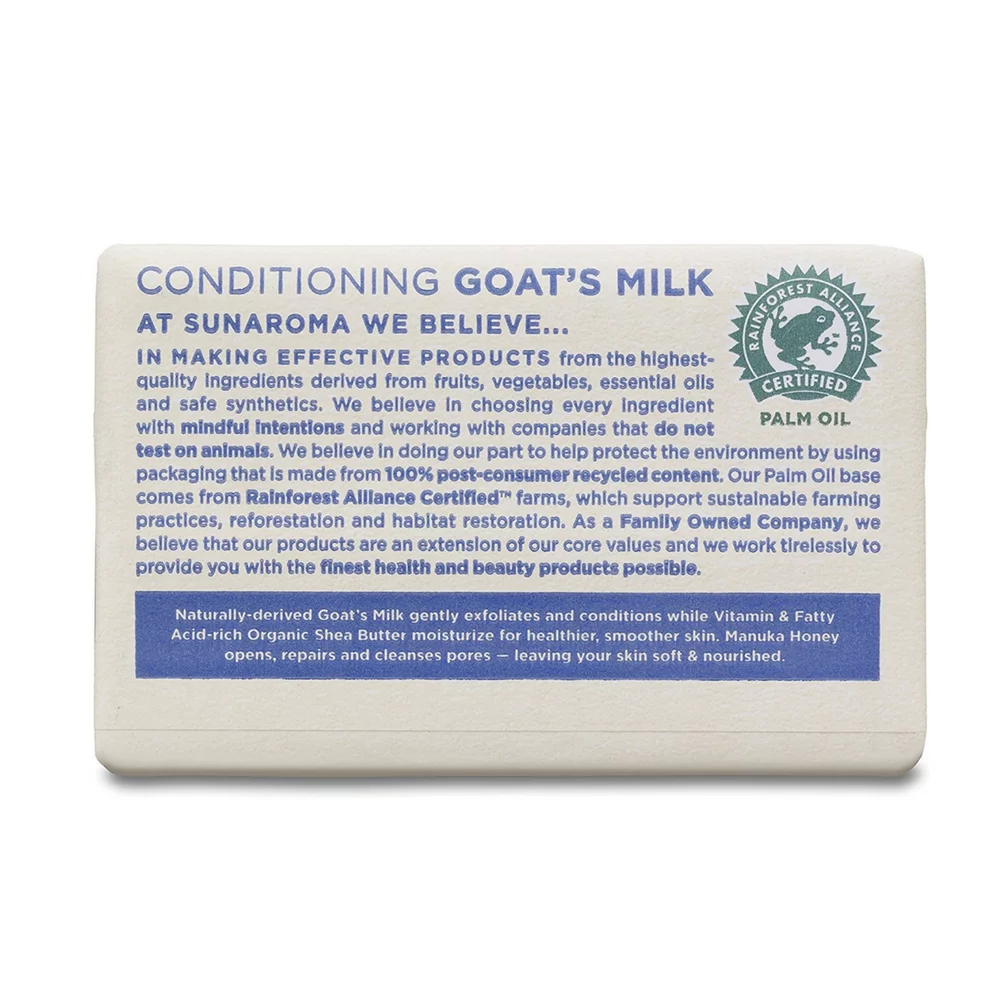 Sunaroma Conditioning Goat's Milk Soap 8 oz (Pack of 3)
