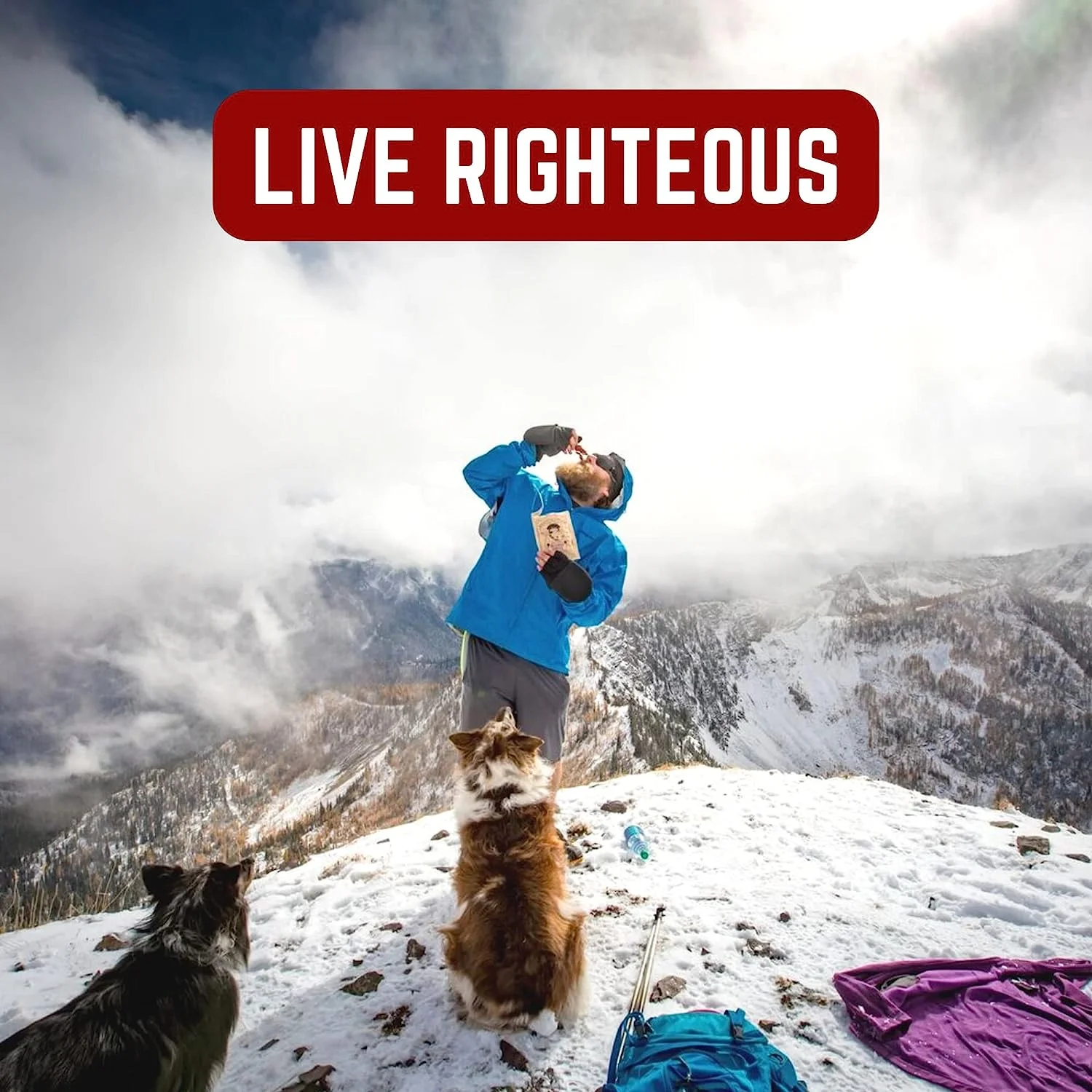 Righteous Felon Biltong Beef Jerky Variety Pack 2 oz Bags Low Carb Zero Sugar Gluten-Free Snacks 3 Pack