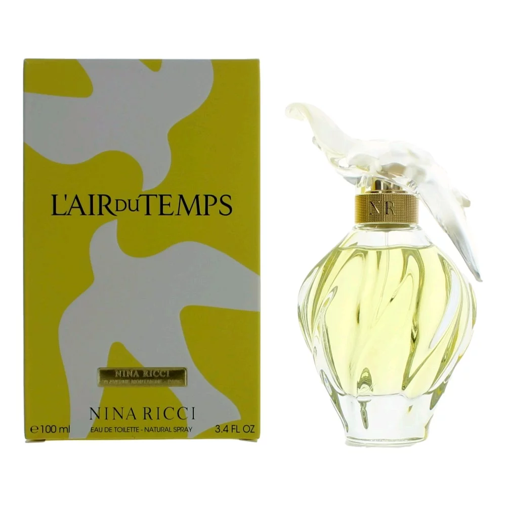 L'Air Du Temps By Nina Ricci For Women. Eau De Toilette Spray 3.4 Oz.