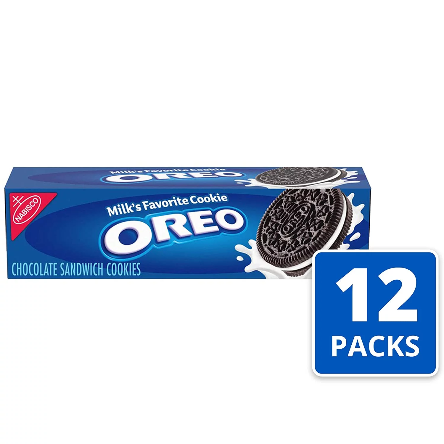 Oreo Chocolate Sandwich Cookies, 5.25 Ounce (Pack Of 12)