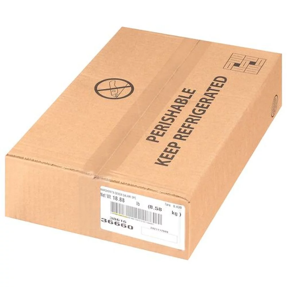 Margherita Genoa Deli Salami, 6.7 Pound -- 3 per case.