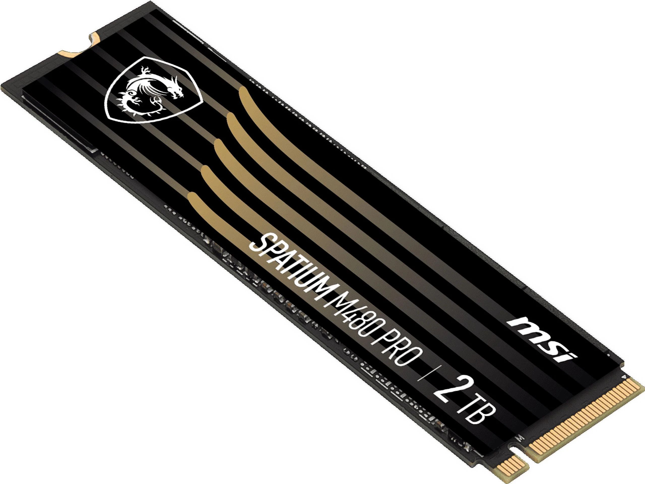 MSI SSD SPATIUM M480 PRO PCIe 4.0 NVMe M.2 2TB Internal Solid State Drive (SSD)