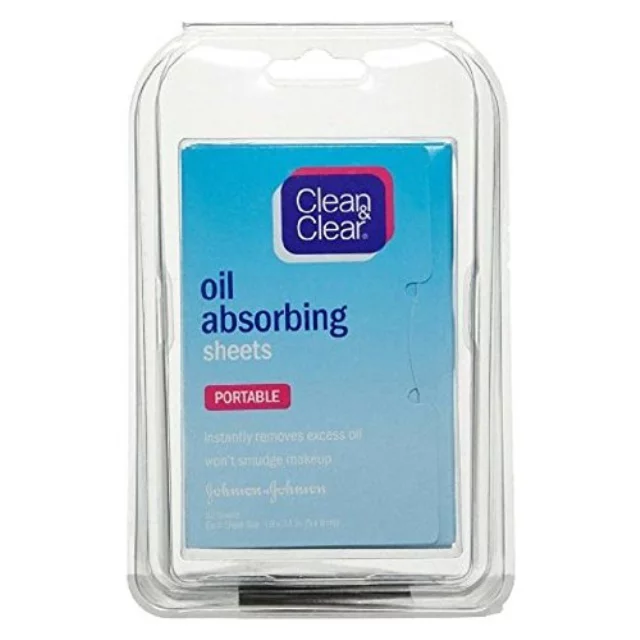 CLEAN & CLEAR C/TCH OIL AB SHT 50 CT