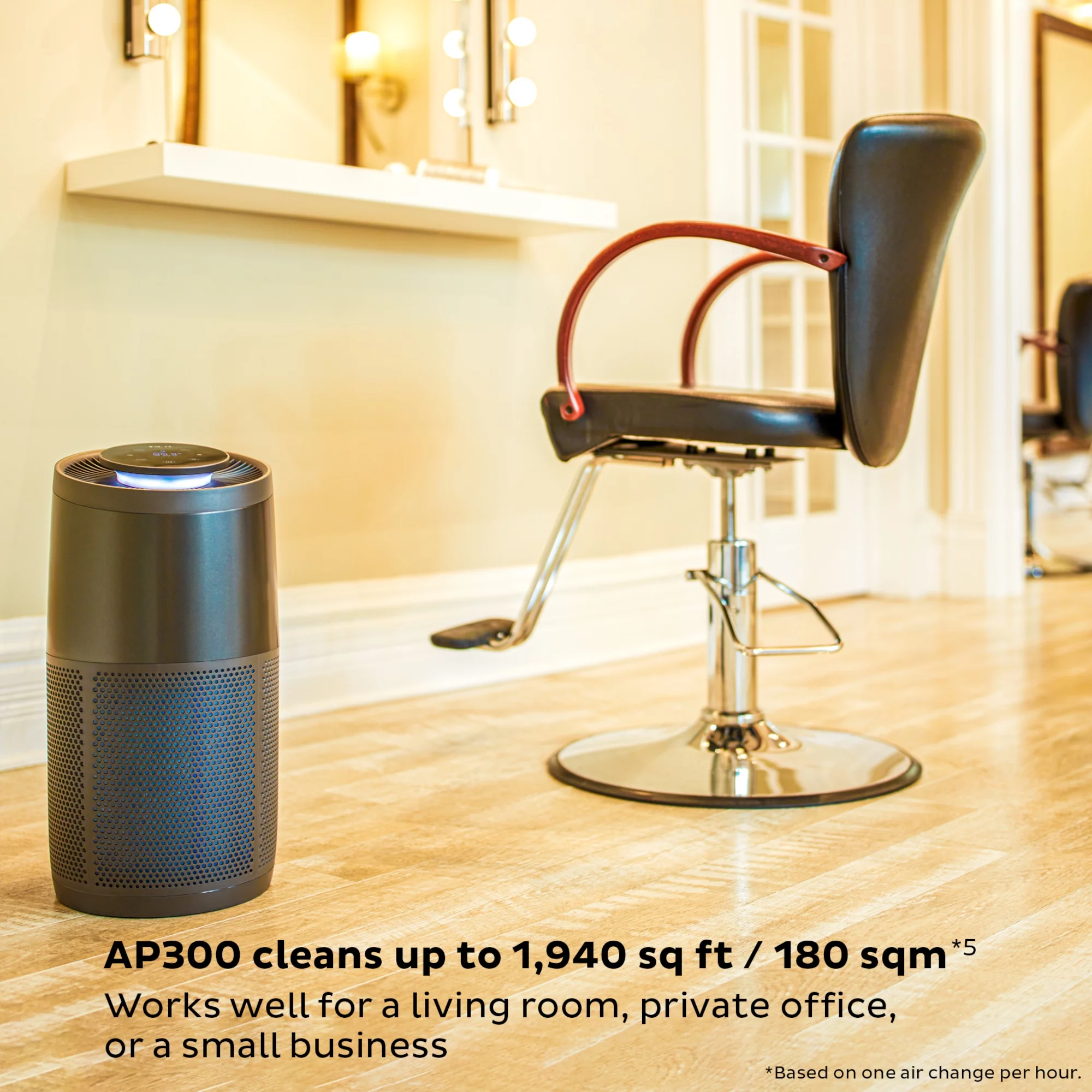 Instant Pot HEPA Quiet Air Purifier with Plasma Ion Technology for Rooms up to 1,940 sqft, Removes 99% of Dust, Smoke, Odors, Pollen & Pet Hair, for Bedrooms, Offices, & More, Charcoal