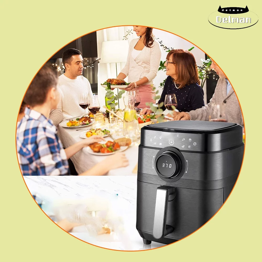 Air Fryer,8-in-1 Electric Hot Air Fryer Oven Oilless Cooker