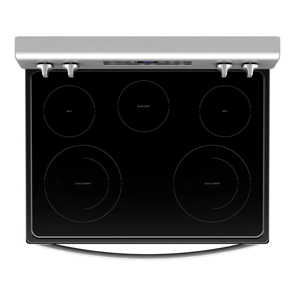 Whirlpool WFE535S0LS 5.3 Cu. Ft. Stainless Freestanding Electric Convection Range