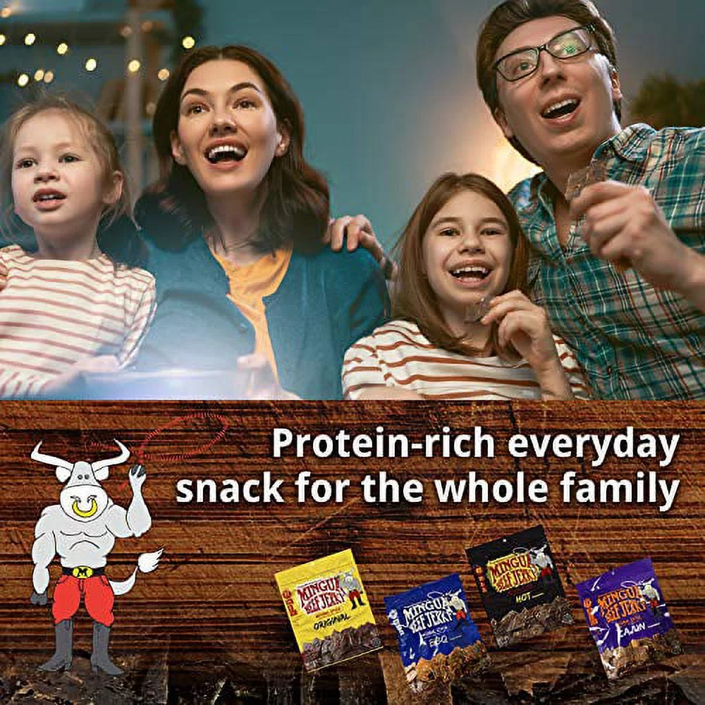 Mingua Beef Jerky - Sampler Pack - 14.0 oz