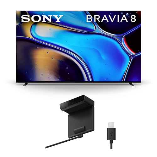 Sony 65 Inch OLED 4K Ultra HD TV BRAVIA 8 Smart Google TV with Dolby Vision HDR and Exclusive Features for PlayStation 5 (K-65XR80)