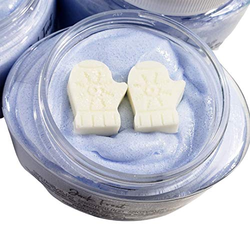 Jack Frost Winter Gift Exfoliating Body Scrub. Stocking Stuffers for Women/Men/Coworker