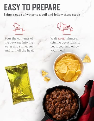 READYWISE - Emergency Food Supply, 132 Servings, 1 Bucket, Freeze-Dried, MRE, Pre-made, Survival and Adventure Essentials for Camping, Hiking & Emergencies, Individually Packaged, 25-Year Shelf Life