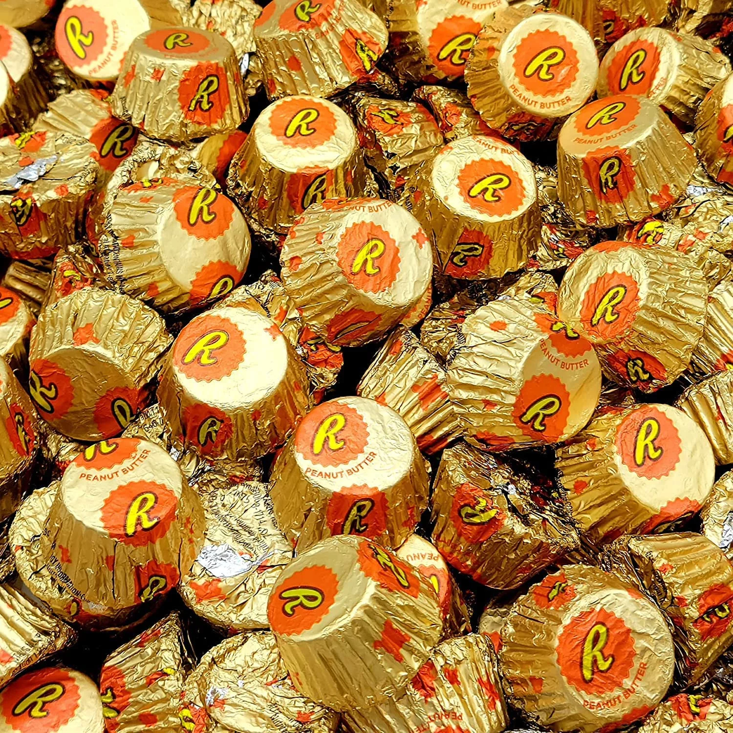 Reeses Butter Miniature Cups - Smooth Butter And Rich Milk Chocolate -Individually Wrapped – Bulk Pack - 2 Pound (Pack Of 1)