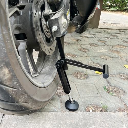 HDBUBALUS Motorcycle Wheel Lift Stand Trail Stand Portable Wheel Support Frame Motorcycle Wheel Lifting Tool Repairing Accessories