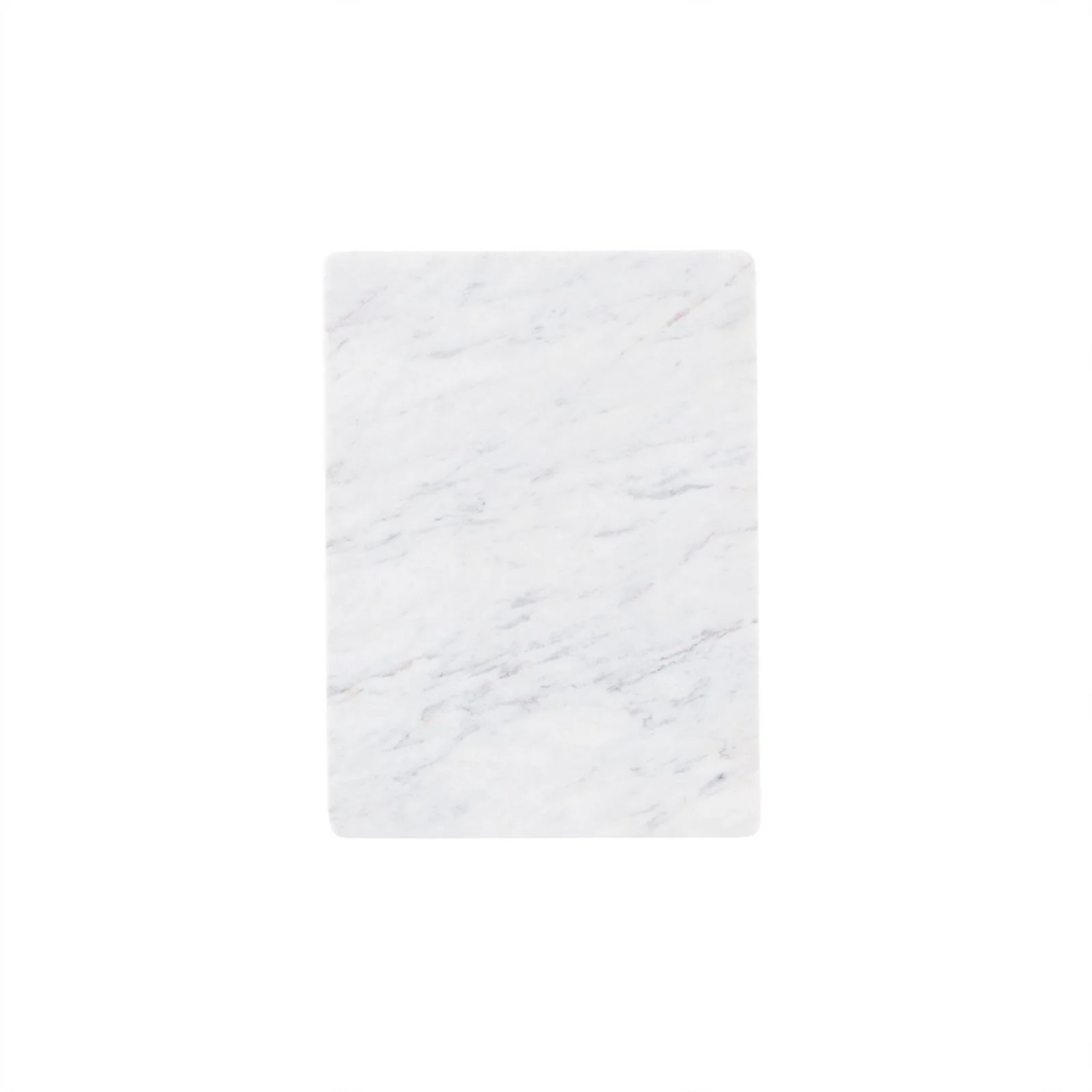 Linon Pace Marble and Wood Side Table in Gray