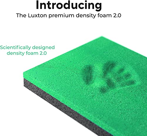 Luxton Home Premium Foam Massage Table Portable Foldable Massage Bed Height Adjustable, 72 Inches Long 27 Inches Wide Home Salon Spa Bed Tattoo Table with Accessories & Rolling Case, Easy Set Up