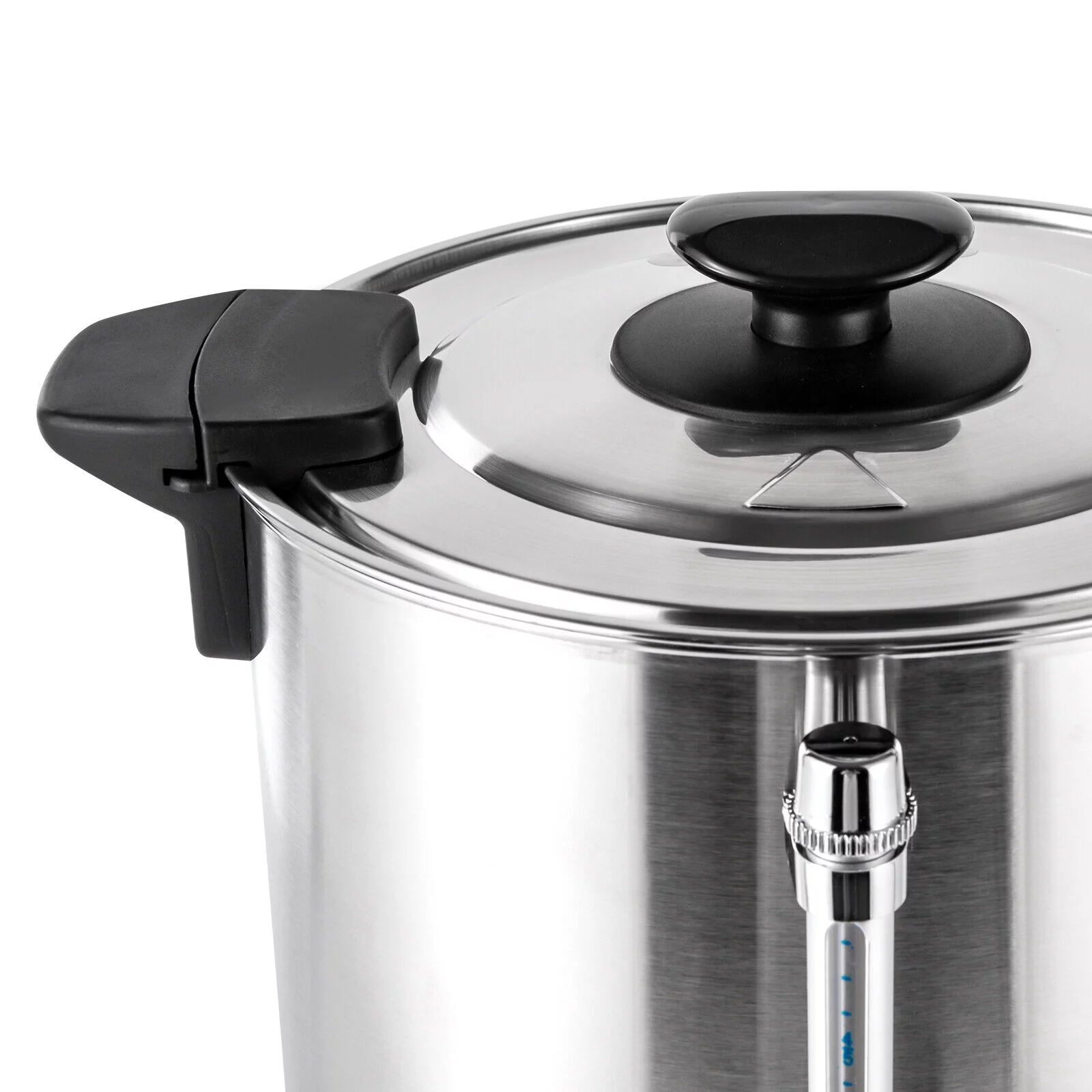 Commercial 12L Stainless Steel Coffee Urn 1KW Coffee Maker Hot Water Urn Home