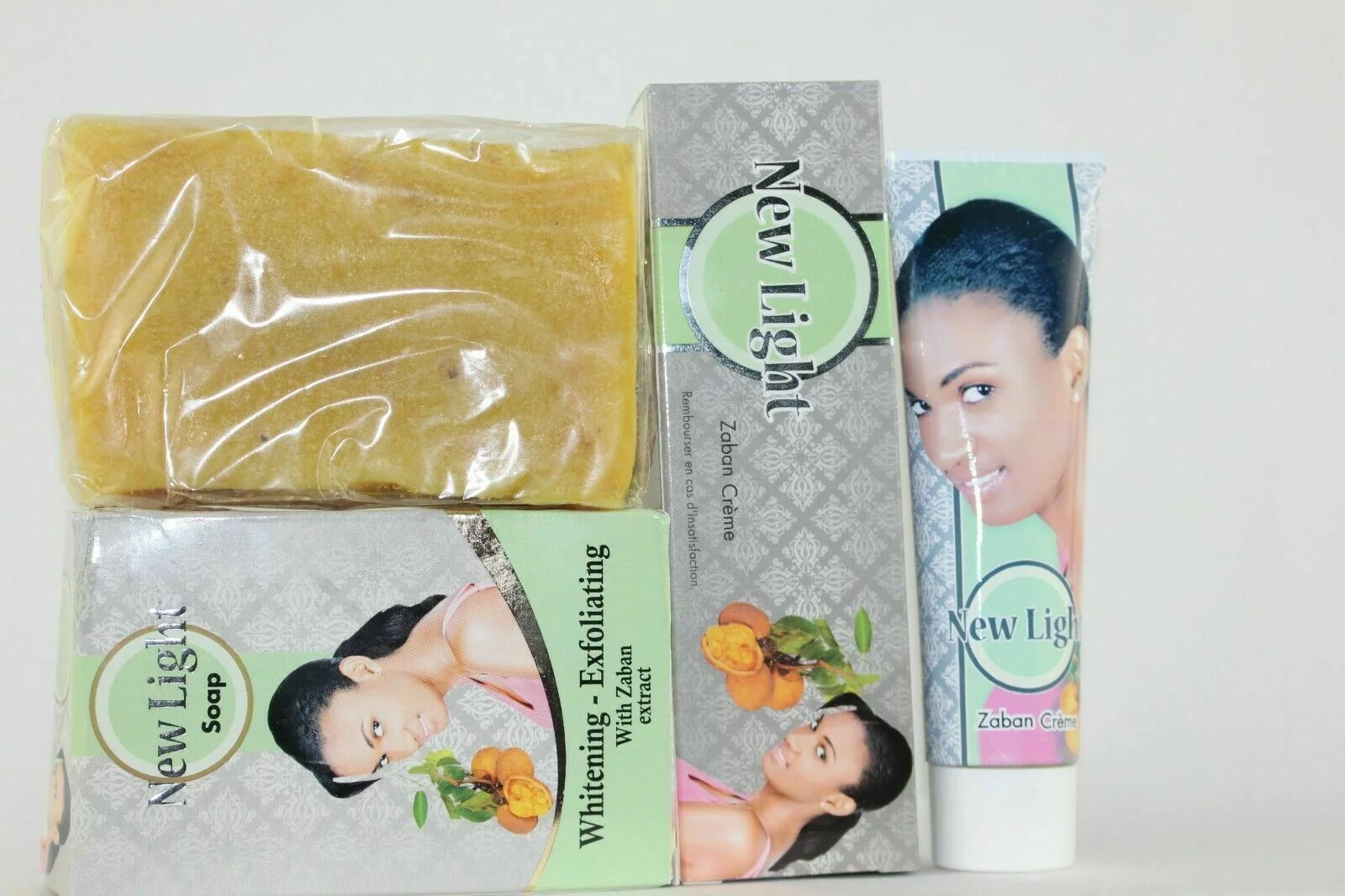 New Light Zaban Soap and Tube Cream Combo