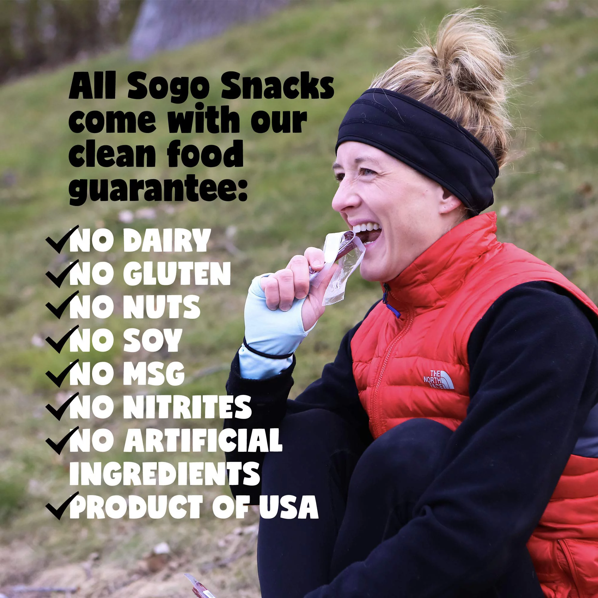 Jalapeno, Sogo Snacks Iowa Smoked, No Sugar, 100% Grass-fed/finished, Non-GMO Beef Sticks. No Added Nitrates, Gluten, Soy, MSG, Dairy, Nuts. Keto, Paleo Friendly (Jalapeno-ISR, 1-oz, 144 Cnt)