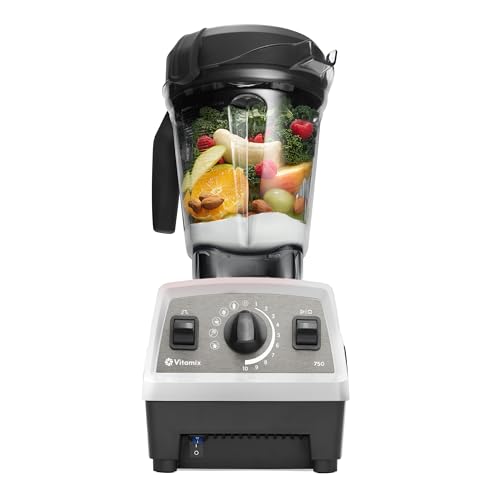 Vitamix Propel Series 750 Blender, Professional Grade Blender, 4 Presets + Self-Cleaning, Smoothie, Frozen Dessert, Soups and Dips, 64-oz Pitcher, White