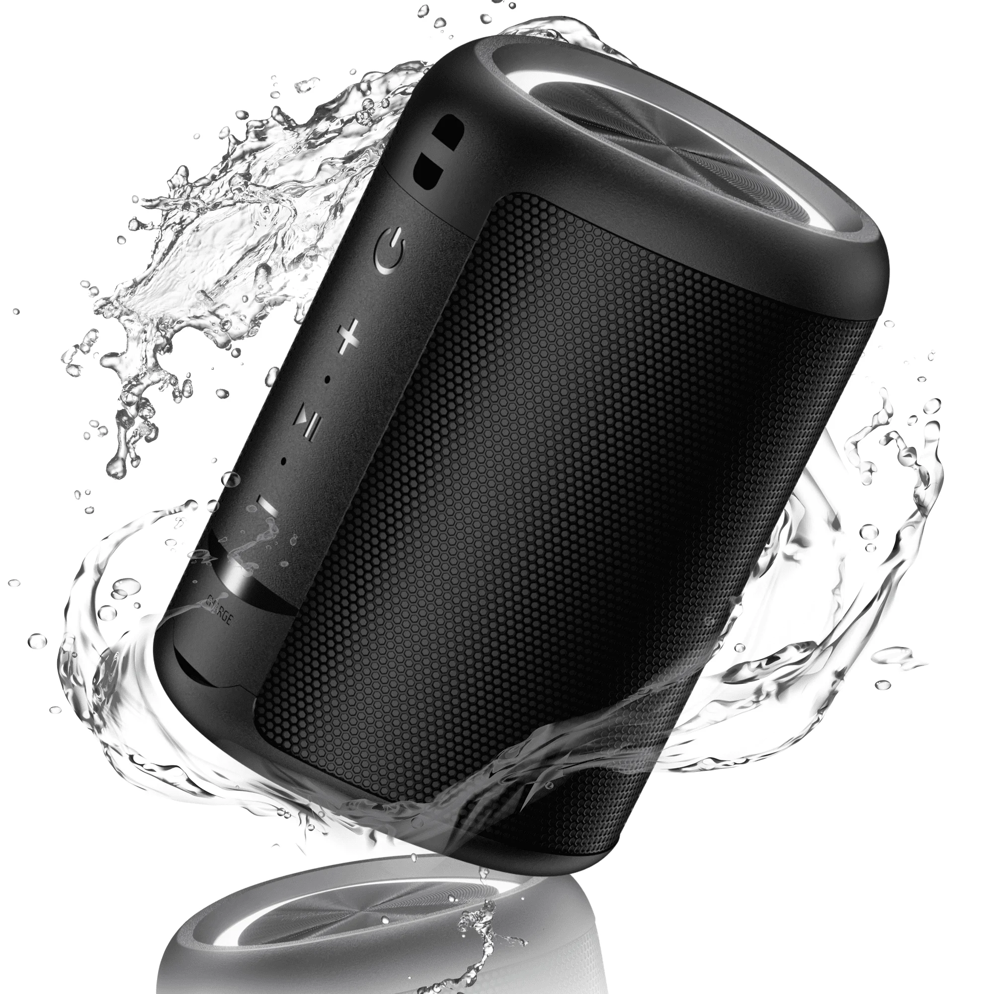 Portable Bluetooth Speaker Waterproof Speaker with HD Sound, Up to 24H Playtime, Pairing BT5.3, Portable Wireless Speakers for Home Party Outdoor Beach, Electronic Gadgets Birthday Gift