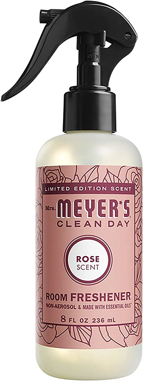 Mrs. Meyer's Spring Scent Room Freshener Variety, 1 Rose, 1 Lilac, 1 Mint, 8 oz each, 1 CT