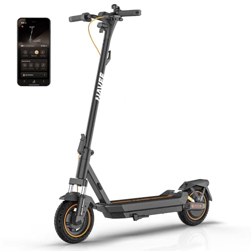 NAVEE Electric-Scooter-Adults, e Scooter GT3, Fast 20 Mph, 700w 500w Motor with Suspension, Long Range 30 Miles, 10 inch Tires All Terrain, Foldable for Commuter Men Adult Teens Students Heavy Duty