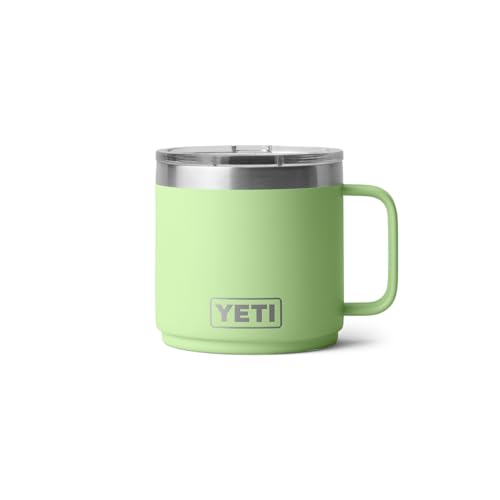 YETI Rambler 14 oz Stackable Mug, Vacuum Insulated, Stainless Steel with MagSlider Lid