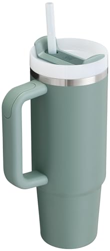 Stanley Quencher H2.0 Tumbler with Straw 30 oz | Flowstate 3-Position Lid | Cup Holder Compatible for Travel | Insulated Stainless Steel Cup | BPA-Free | Shale