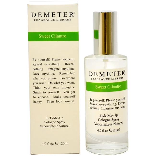 Sweet Cilantro by Demeter for Women - 4 oz Cologne Spray