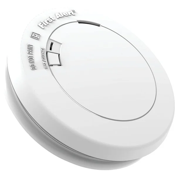 PR710 White Smoke Detector With 10 Year Life