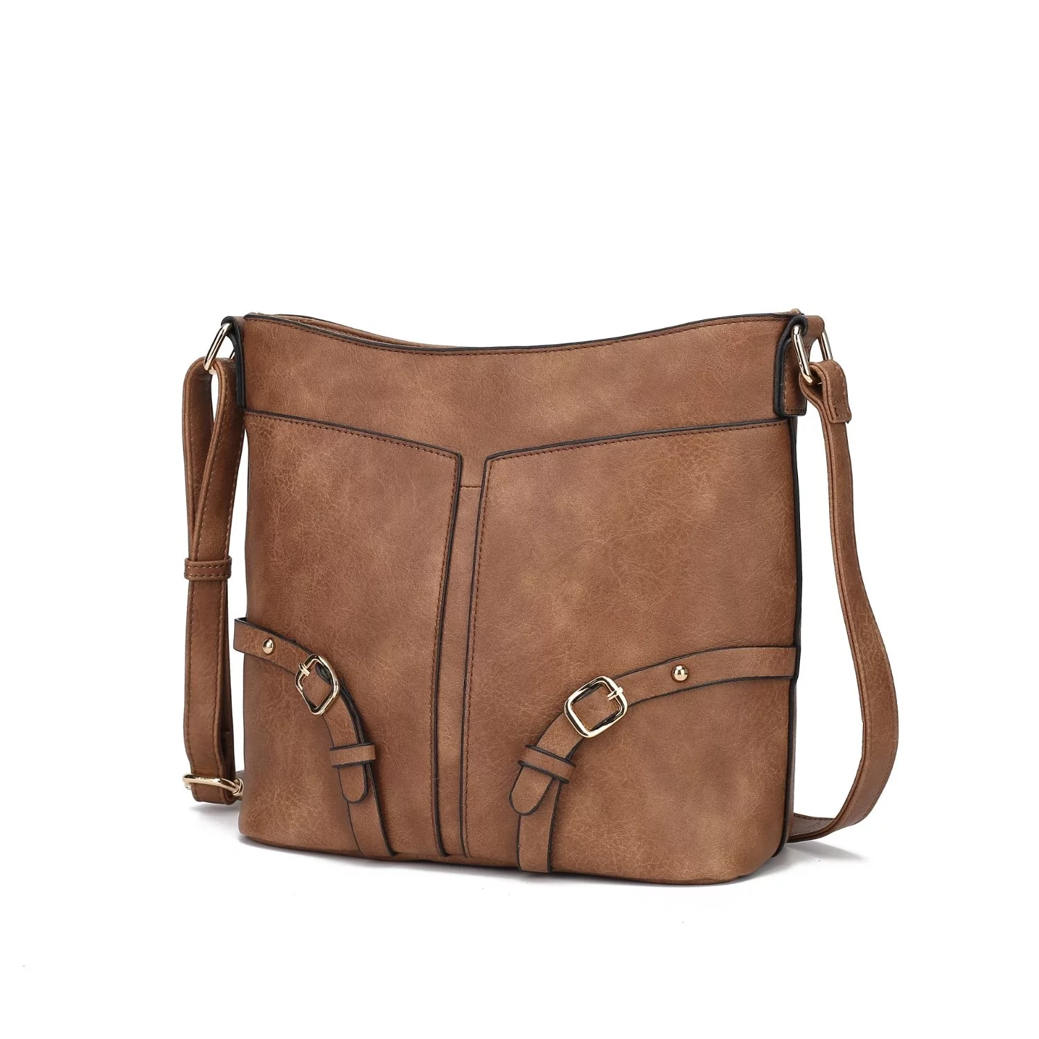 MKF Collection Women's Frida Large Crossbody Handbag by Mia K. - Light Blue