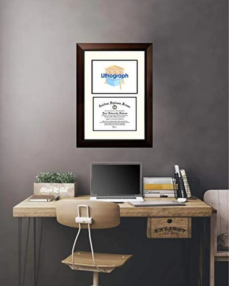 Campusimages IL970LV Loyola University Chicago Legacy Scholar Diploma Frame
