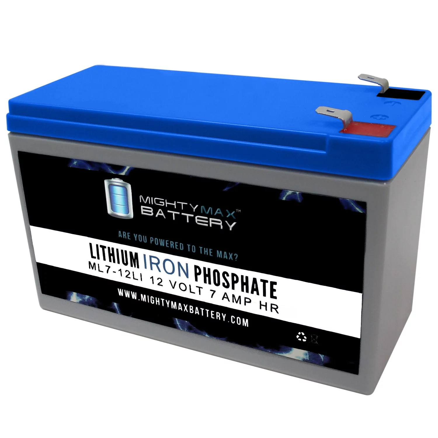 12V 7AH Lithium Replacement Battery for Clary Corporation UPS11251GR