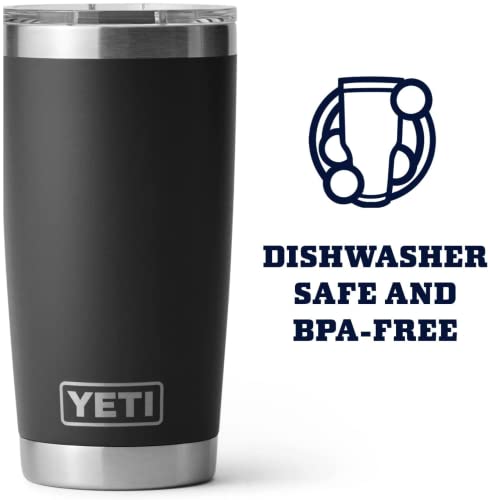 YETI Rambler 20 oz Stainless Steel Vacuum Insulated Tumbler w/MagSlider Lid