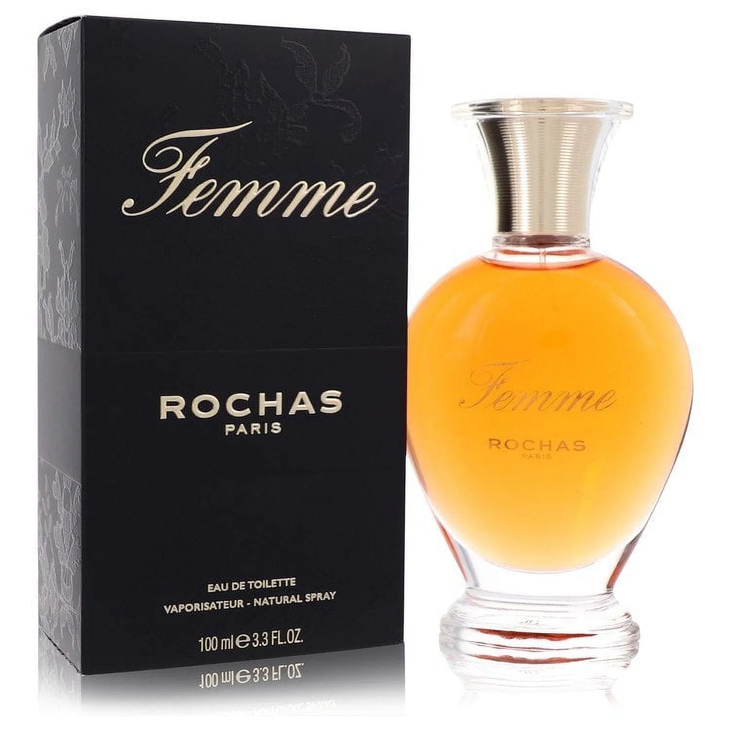 FEMME ROCHAS by Rochas Eau De Toilette Spray 3.4 oz for Women Pack of 4