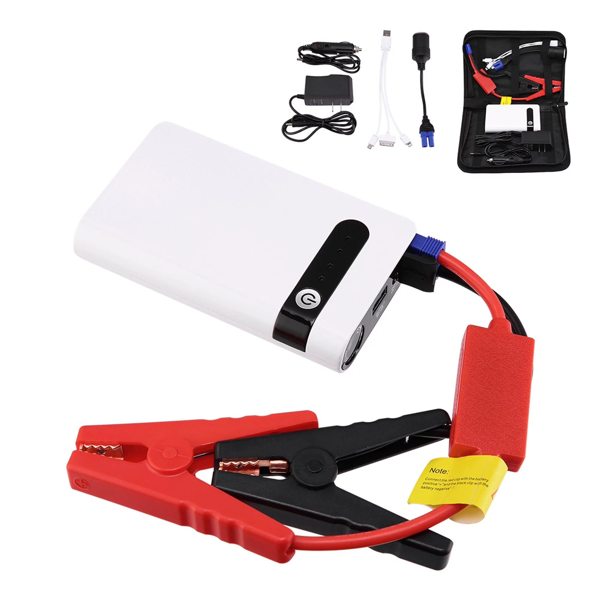 12V 20000mAh Car Jump Starter Booster Jumper Portable Engine Emergency Charger Auto Power Bank Battery Charger