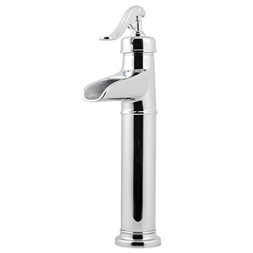 Pfister LG40YP0C Ashfield Single Control Vessel Bathroom Faucet in Polished Chrome, Water-Efficient Model