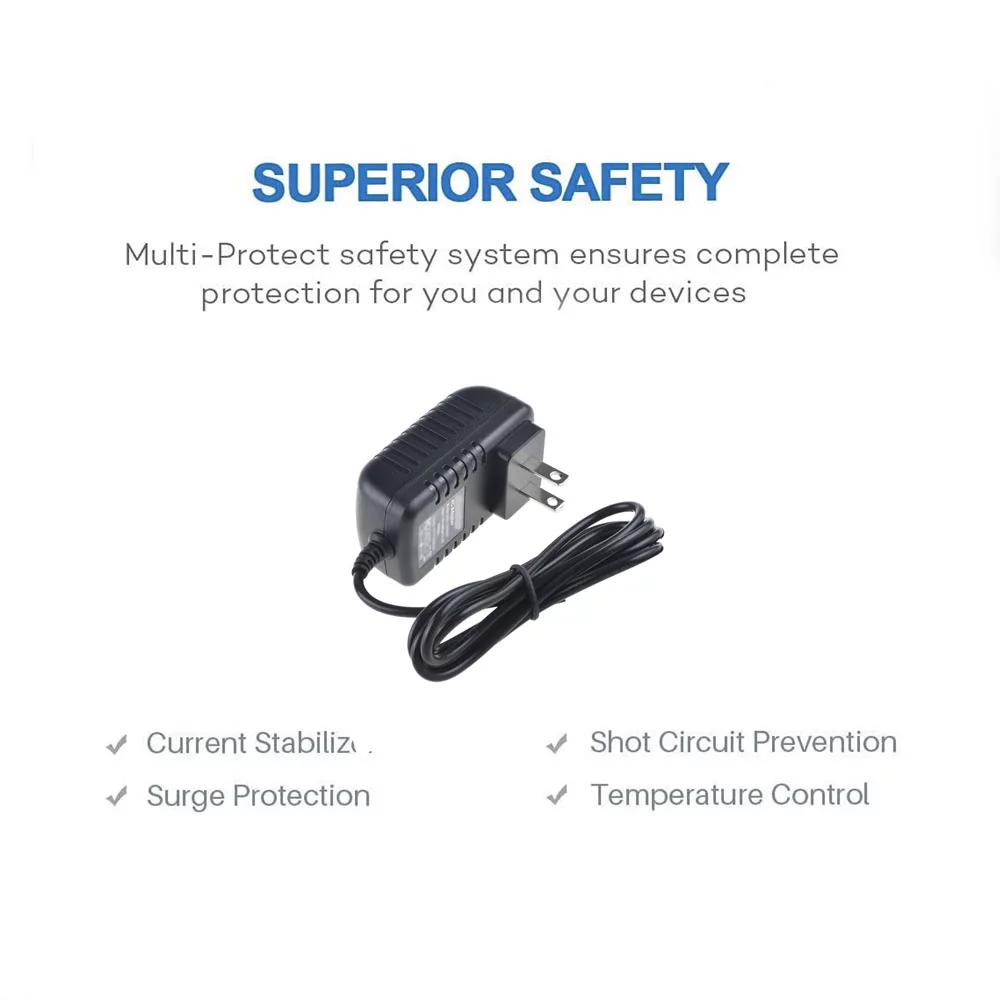 CJP-Geek New AC / DC Adapter For M-RPS1 Battery Eliminator ProCo Rat Effect Pedal Power Supply Cord Cable PS Charger Input: 100 - 240 VAC 50/60 Hz Worldwide Use Mains PSU