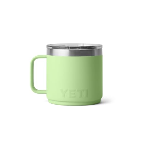 YETI Rambler 14 oz Stackable Mug, Vacuum Insulated, Stainless Steel with MagSlider Lid
