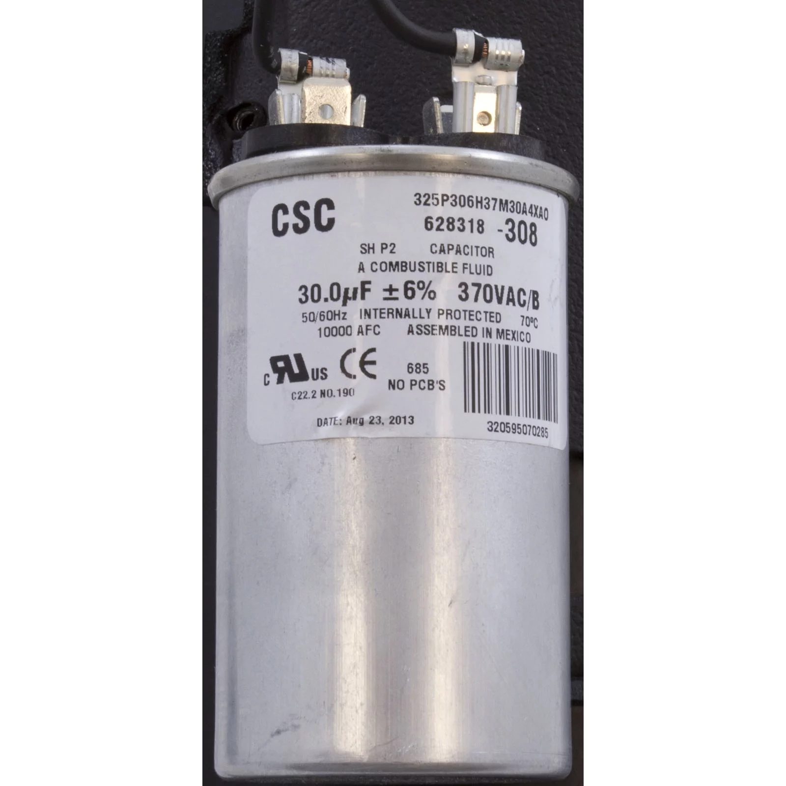 Century A.O. Smith B2858 56Y Square Flange 1.5 HP Up-Rated Pool and Spa Pump Motor, 115/230V