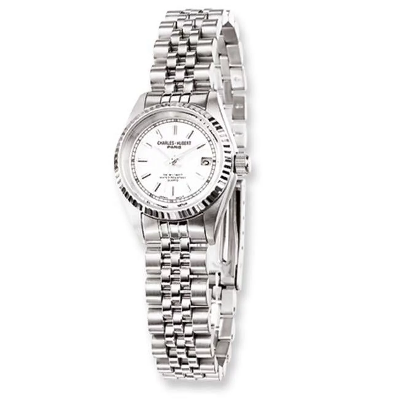 Charles-Hubert- Paris Womens Two-Tone Stainless Steel Quartz Watch #