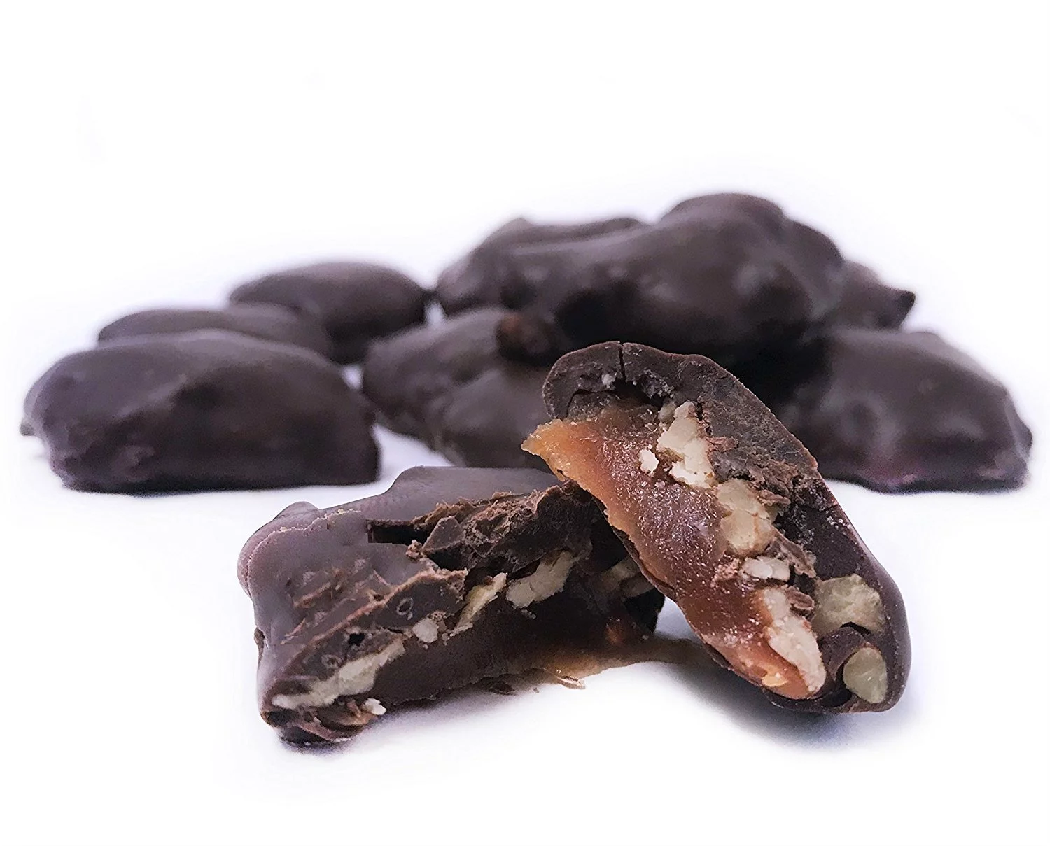 Gourmet Pecan Caramel Clusters with Dark Chocolate by It's Delish, 5 lbs
