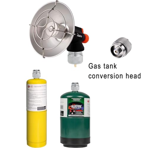 Portable Camping Heating,Propane/iso Butane Heater,Electronic Ignition and Fuel Conversion Head, Suitable for Camping, Outdoor Tent, Indoor